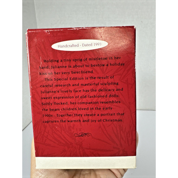 Hallmark Special Edition Keepsake Ornament Julianne And Teddy - Picture 11 of 12
